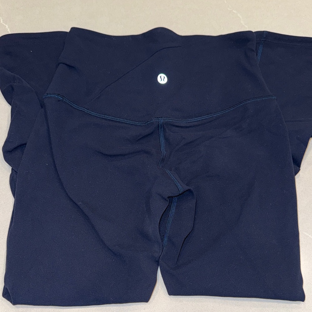 Lululemon Navy High-Waisted Leggings